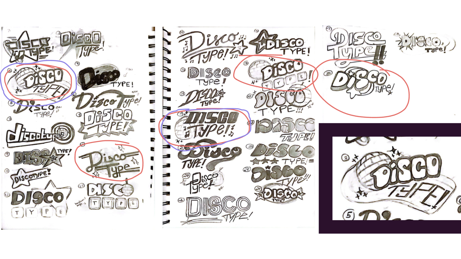 30 logo sketches